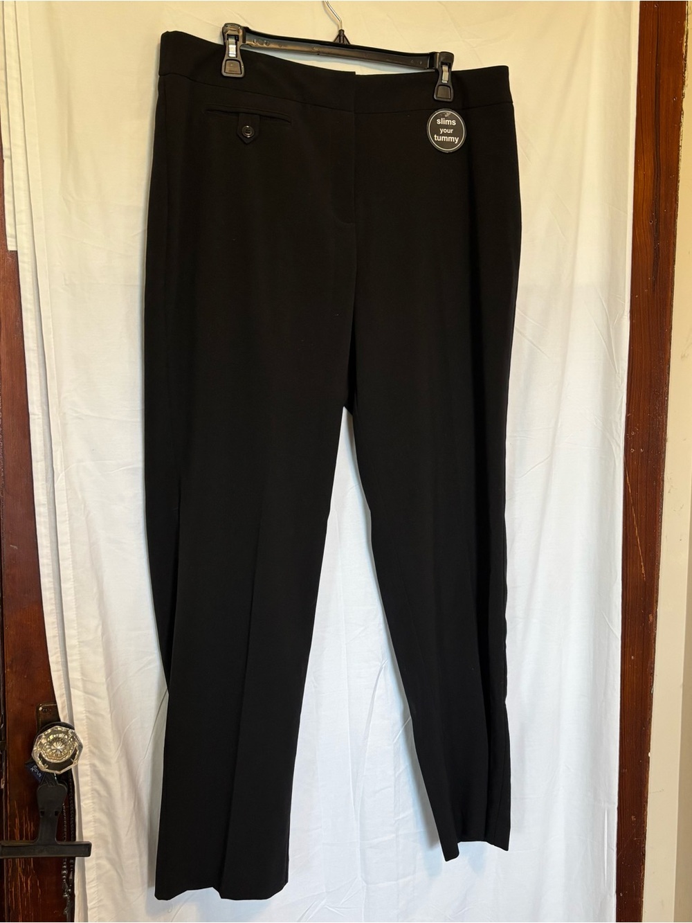 Dress Barn Women’s Tummy Control Dress Pants - Straight Leg
